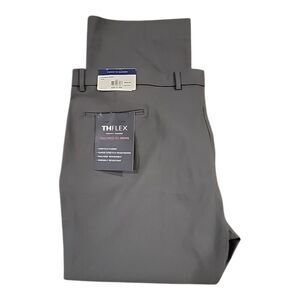 Tommy Hilfiger Pants Men 46W x 30L Gray TH Flex Tailored to Move Stretch